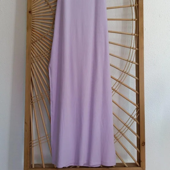 L*Space Mara Dress Lilac Lily Purple Bodycon Maxi / Size Small - Picture 4 of 7